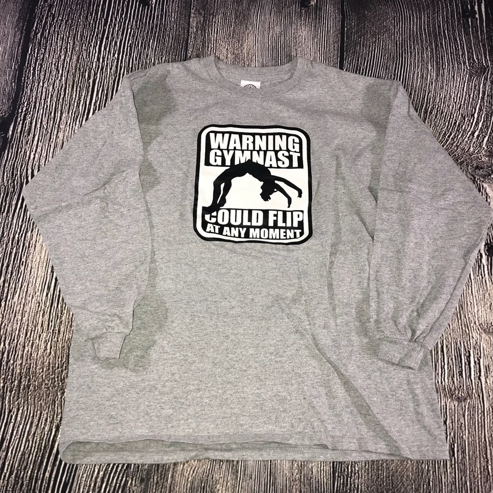 Gymnast Long Sleeved T Shirt Youth XL